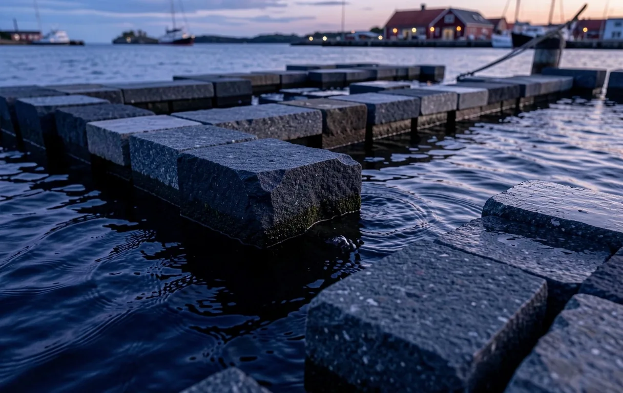 Mineral textures of the Danish harbor