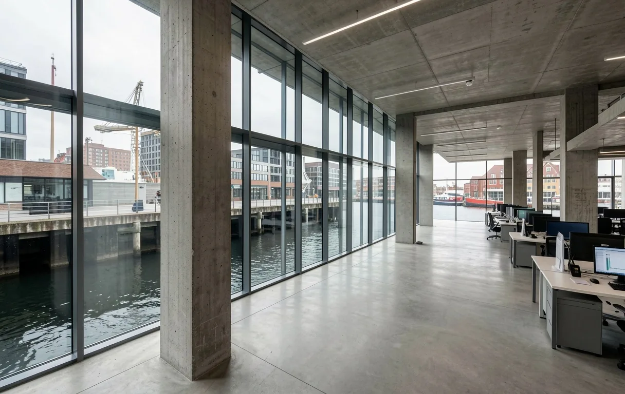 Spatial design for The Granite Atrium