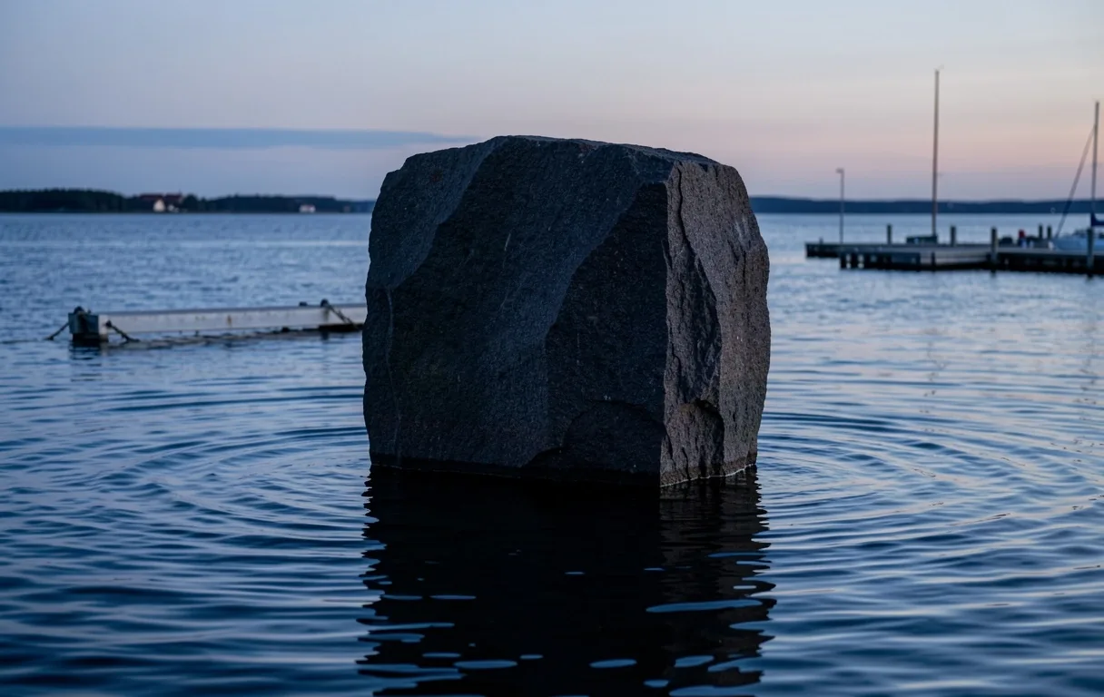 Mineral stability in harbor waters